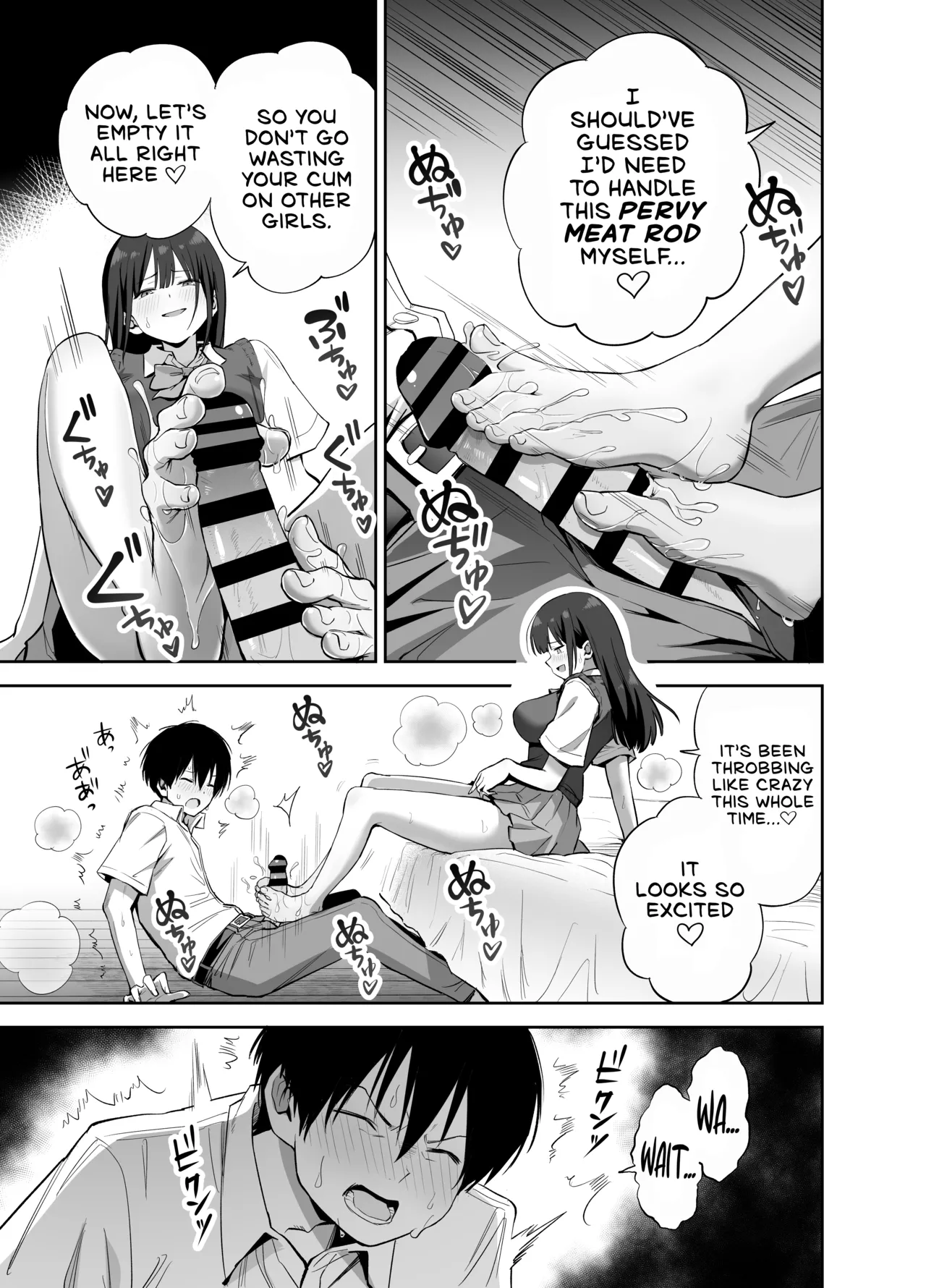 Hentai Manga Comic-If You Get To Jerk Off To My Socks, I Get To Play With Your Dick, Right?-Read-32